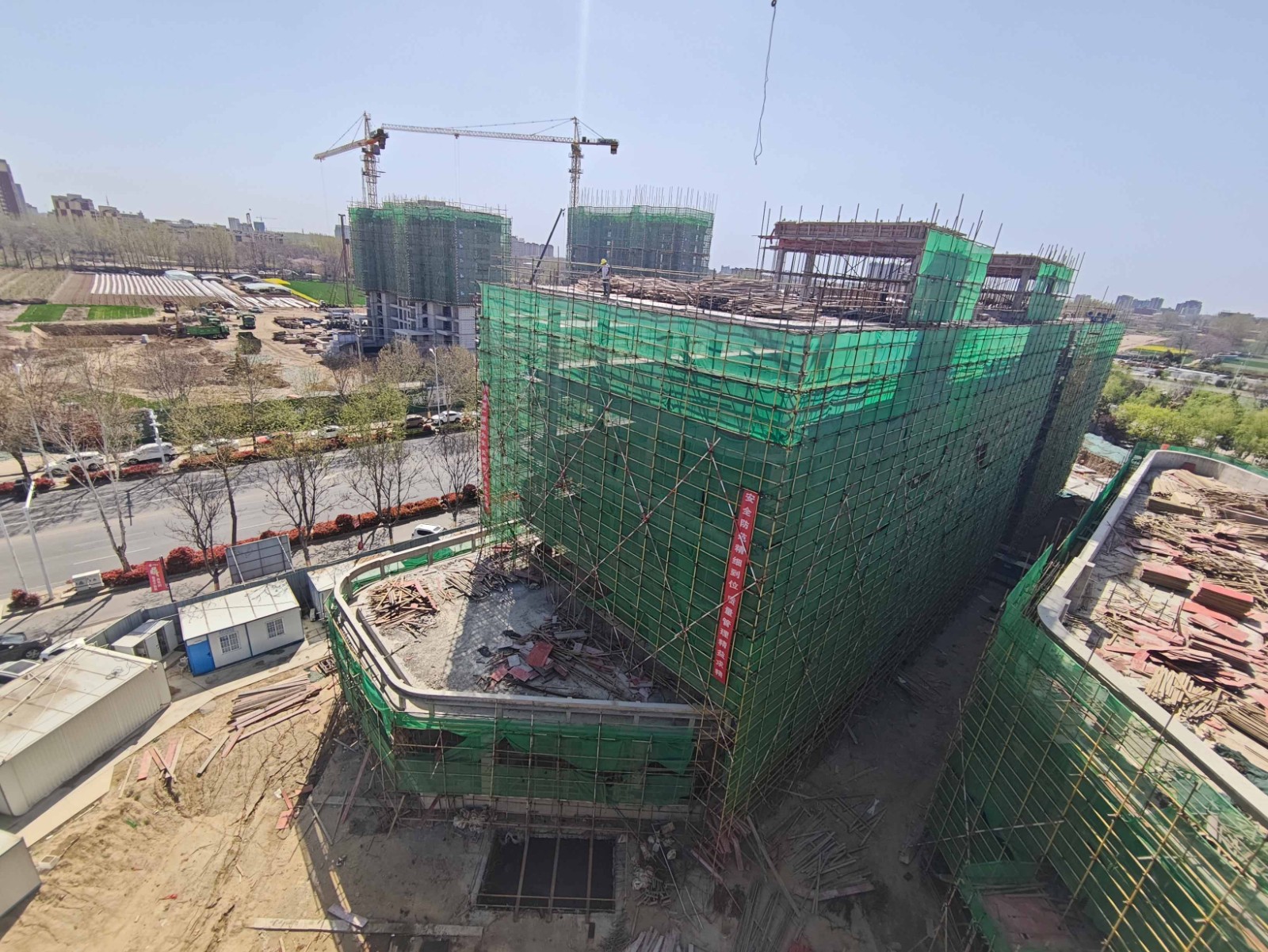 【鼎鑫·幸福滙】三月份工程進度播報——春潮涌動筑新章，幸福輪廓漸清晰！  